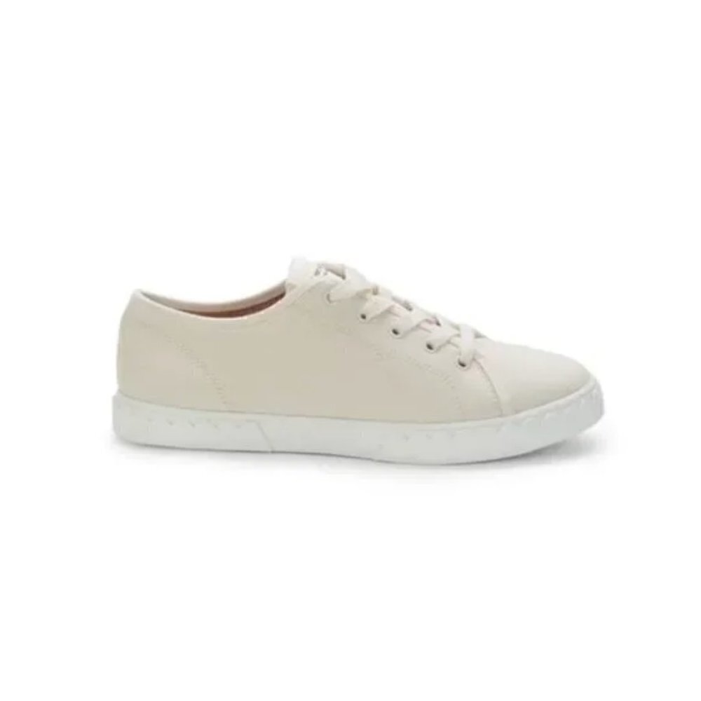 Kate Spade New York Vale Cream canvas sneakers size 6B - Picture 1 of 5